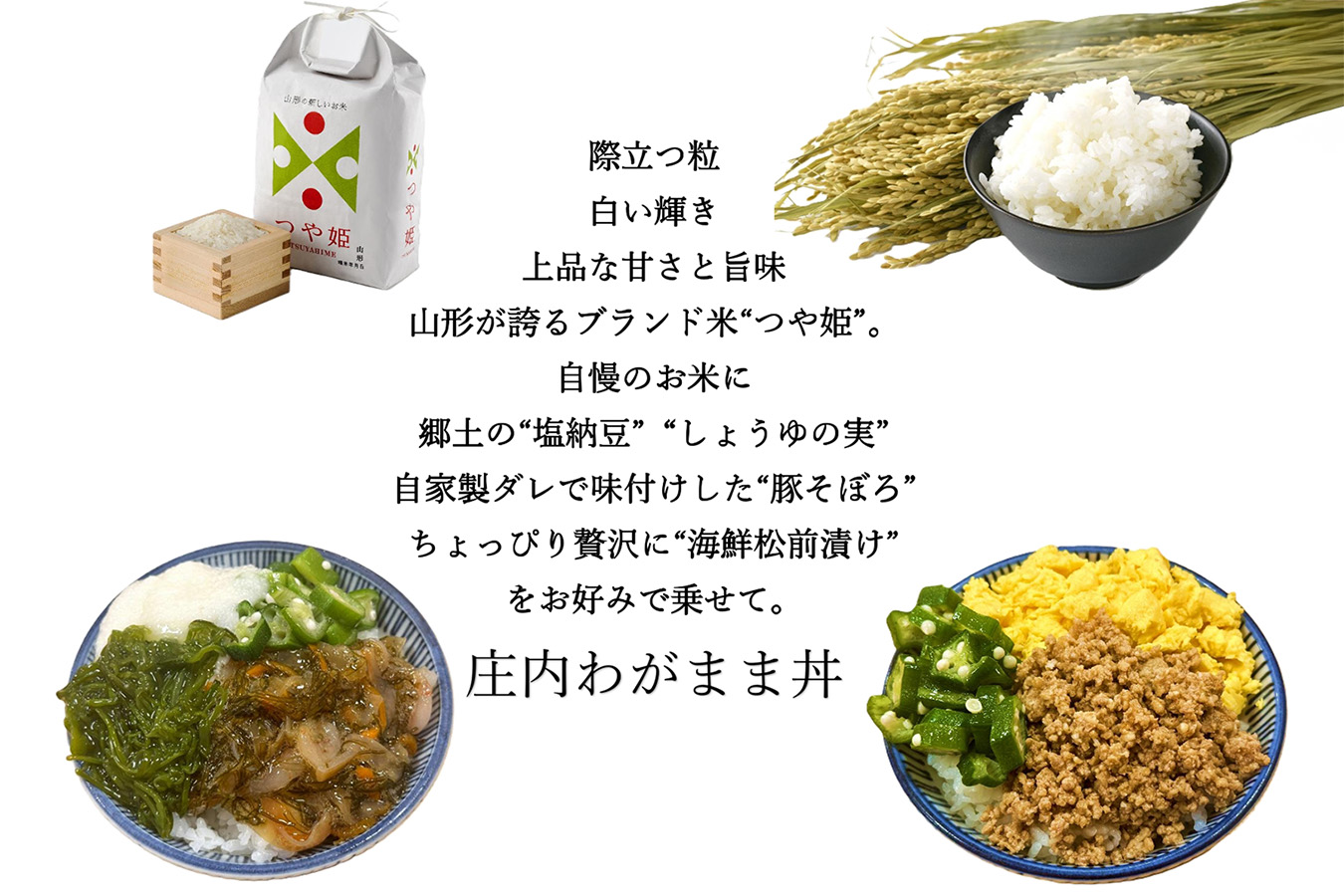 庄内わがまま丼